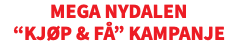 Mega Nydalen  “Kjøp & få” kampanje